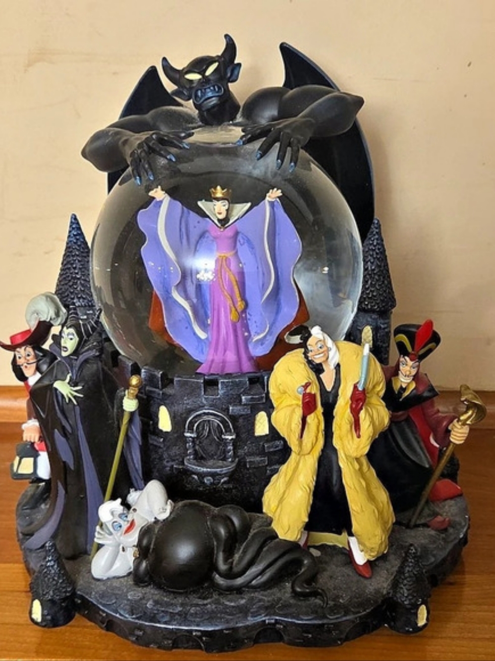Disney Villains Chernabog Musical Snow Globe Decor